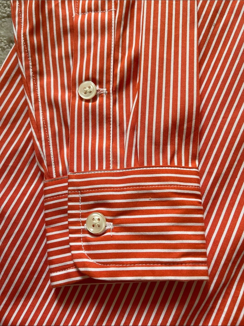 Ralph Lauren Striped Button Down Shirt Sz 8/10/Small like new condition